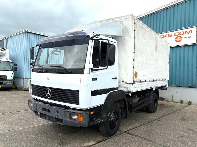 Mercedes-Benz LK 914 (6-CILINDER) WITH TENT BOX (MANUAL GEARBOX / FULL STEEL SUSPENSION / LOADING PLATFORM) - Truk dengan terpal samping: gambar 1 Mercedes-Benz LK 914 (6-CILINDER) WITH TENT BOX (MANUAL GEARBOX / FULL STEEL SUSPENSION / LOADING PLATFORM) - Truk dengan terpal samping: gambar 1