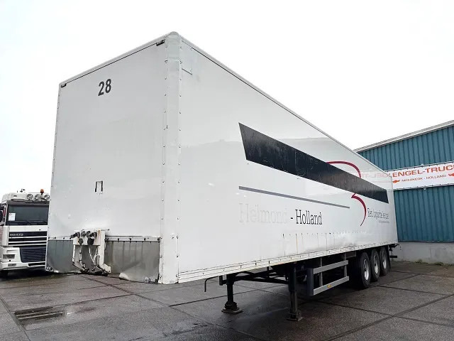 Pacton / JUMBO 3-AXLE CLOSED BOX WITH FULL STEEL CHASSIS (BPW-AXLES / DRUM BRAKES / ABS BRAKE SYSTEM / 13.60 METER) - Semi-trailer kotak tertutup: gambar 1 Pacton / JUMBO 3-AXLE CLOSED BOX WITH FULL STEEL CHASSIS (BPW-AXLES / DRUM BRAKES / ABS BRAKE SYSTEM / 13.60 METER) - Semi-trailer kotak tertutup: gambar 1