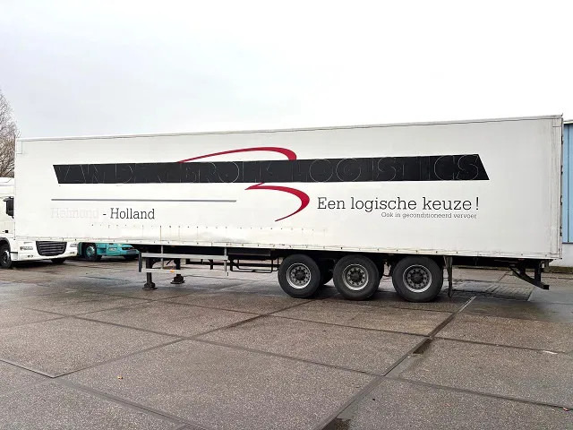 Pacton / JUMBO 3-AXLE CLOSED BOX WITH FULL STEEL CHASSIS (BPW-AXLES / DRUM BRAKES / ABS BRAKE SYSTEM / 13.60 METER) - Semi-trailer kotak tertutup: gambar 5 Pacton / JUMBO 3-AXLE CLOSED BOX WITH FULL STEEL CHASSIS (BPW-AXLES / DRUM BRAKES / ABS BRAKE SYSTEM / 13.60 METER) - Semi-trailer kotak tertutup: gambar 5