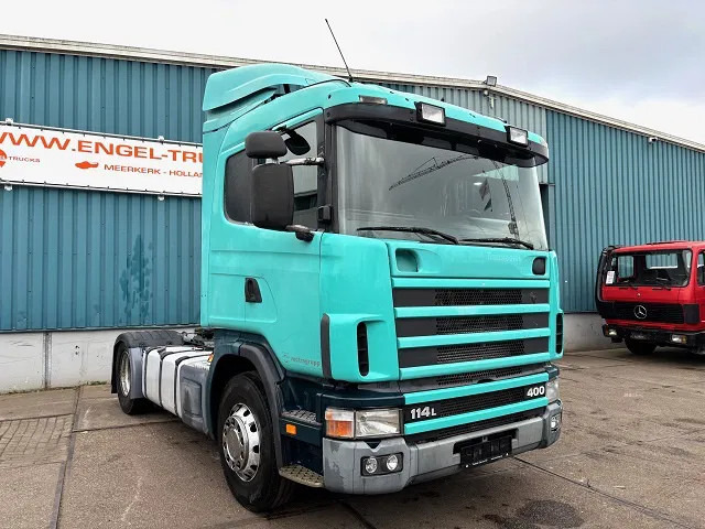 Scania R114-380 LA SLEEPERCAB 4x2 (EURO 2 / MANUAL GEARBOX / HYDRAULIC KIT / P.T.O. / FULL SPOILERSET / ETC.) - Tractor head: gambar 2 Scania R114-380 LA SLEEPERCAB 4x2 (EURO 2 / MANUAL GEARBOX / HYDRAULIC KIT / P.T.O. / FULL SPOILERSET / ETC.) - Tractor head: gambar 2