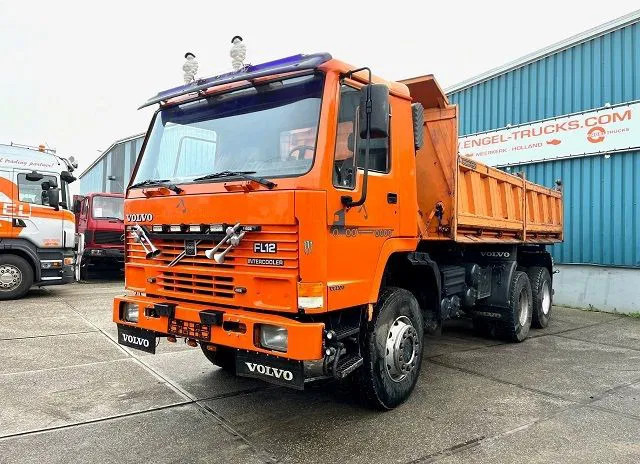 Volvo FL 12.380 6x6 FULL STEEL SUSPENSION MEILLER KIPPER (EURO 2 / MANUAL GEARBOX / REDUCTION AXLES / FULL STEEL SUSPENSION) - Truk jungkit: gambar 1 Volvo FL 12.380 6x6 FULL STEEL SUSPENSION MEILLER KIPPER (EURO 2 / MANUAL GEARBOX / REDUCTION AXLES / FULL STEEL SUSPENSION) - Truk jungkit: gambar 1