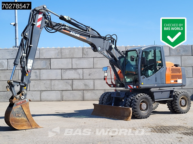 Atlas 160W WEIGHT FROM BROCHURE! - Ekskavator roda: gambar 1 Atlas 160W WEIGHT FROM BROCHURE! - Ekskavator roda: gambar 1