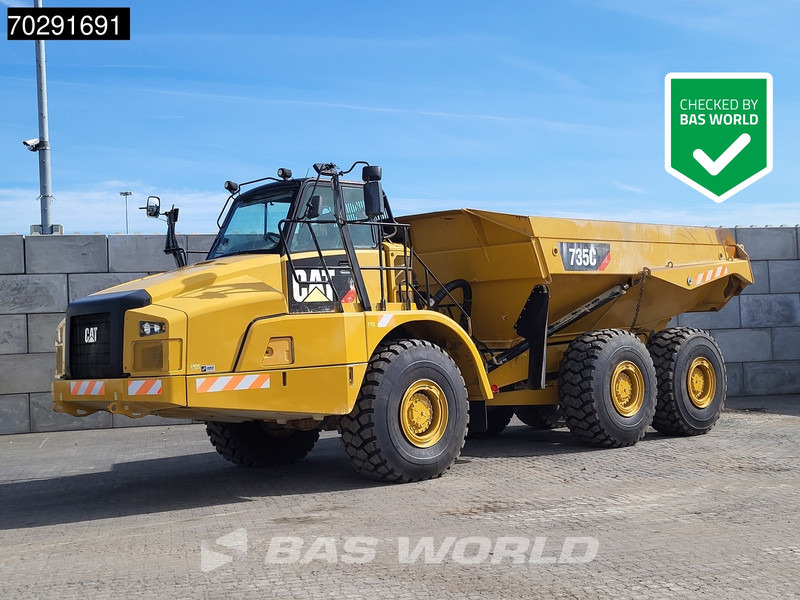 Caterpillar 735 C - Tempat sampah artikulasi: gambar 1 Caterpillar 735 C - Tempat sampah artikulasi: gambar 1