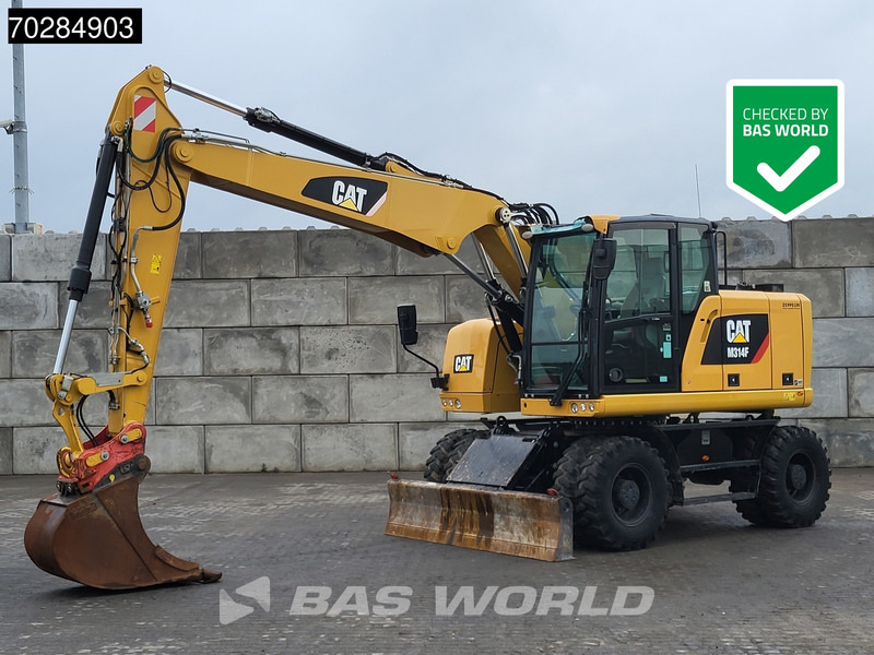 Caterpillar M314 F - Ekskavator roda: gambar 1 Caterpillar M314 F - Ekskavator roda: gambar 1