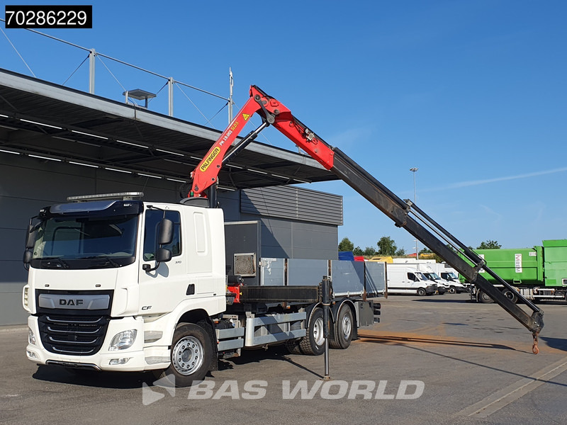DAF CF 370 CF 6X2 Palfinger PK19.001 SLD D Kran Crane ACC Lift+lenkasche Euro 6 - Truk flatbed, Truk derek: gambar 5 DAF CF 370 CF 6X2 Palfinger PK19.001 SLD D Kran Crane ACC Lift+lenkasche Euro 6 - Truk flatbed, Truk derek: gambar 5