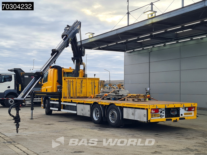 DAF CF 410 CF 6X2 HIAB 244EP-4 HIPRO Crane Kran Lift +Steering Axle Automatic Euro 6 - Truk flatbed, Truk derek: gambar 5 DAF CF 410 CF 6X2 HIAB 244EP-4 HIPRO Crane Kran Lift +Steering Axle Automatic Euro 6 - Truk flatbed, Truk derek: gambar 5