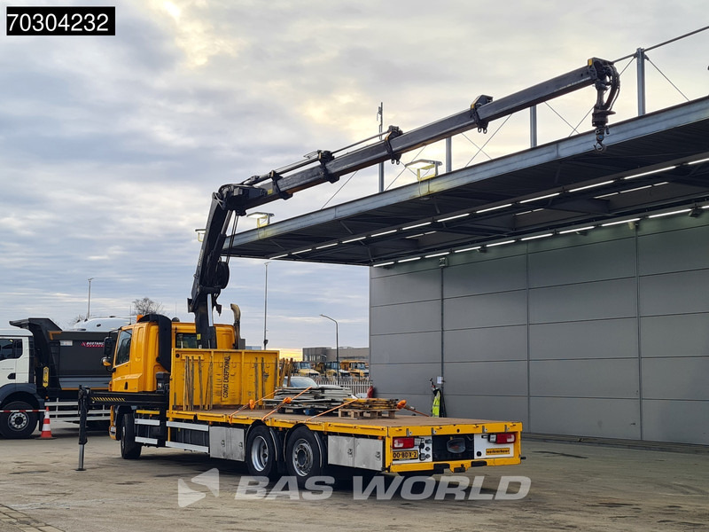 DAF CF 410 CF 6X2 HIAB 244EP-4 HIPRO Crane Kran Lift +Steering Axle Automatic Euro 6 - Truk flatbed, Truk derek: gambar 2 DAF CF 410 CF 6X2 HIAB 244EP-4 HIPRO Crane Kran Lift +Steering Axle Automatic Euro 6 - Truk flatbed, Truk derek: gambar 2