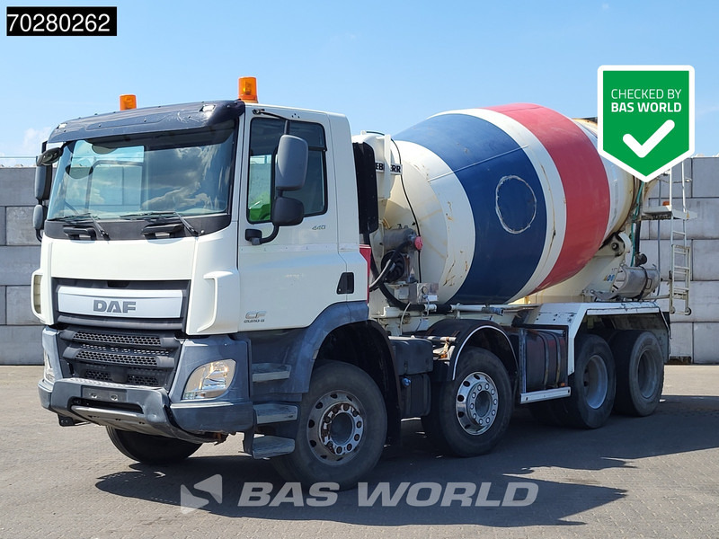 DAF CF 440 8X4 9m3 Liebherr Mixer Automatic Steel suspension Euro 6 - Truk pengaduk beton: gambar 1 DAF CF 440 8X4 9m3 Liebherr Mixer Automatic Steel suspension Euro 6 - Truk pengaduk beton: gambar 1