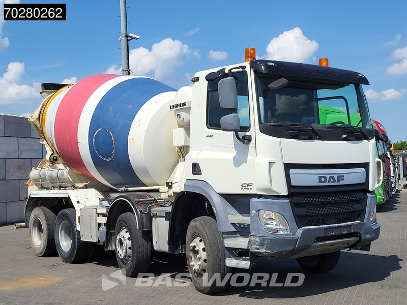 DAF CF 440 8X4 9m3 Liebherr Mixer Automatic Steel suspension Euro 6 - Truk pengaduk beton: gambar 3 DAF CF 440 8X4 9m3 Liebherr Mixer Automatic Steel suspension Euro 6 - Truk pengaduk beton: gambar 3