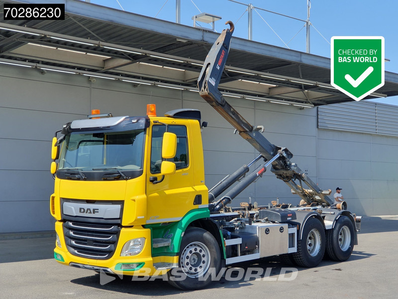 DAF CF 450 CF 6X2 HIAB 20ZL53 Hooklift LiftAxle Automatic 20 Tonnes ACC Euro 6 - Hook lift: gambar 1 DAF CF 450 CF 6X2 HIAB 20ZL53 Hooklift LiftAxle Automatic 20 Tonnes ACC Euro 6 - Hook lift: gambar 1