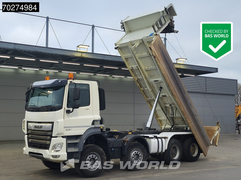 DAF CF 480 8X4 14m3 2-way KH Kipper Big-Axle Steelsuspension Euro 6 - Truk jungkit: gambar 1 DAF CF 480 8X4 14m3 2-way KH Kipper Big-Axle Steelsuspension Euro 6 - Truk jungkit: gambar 1