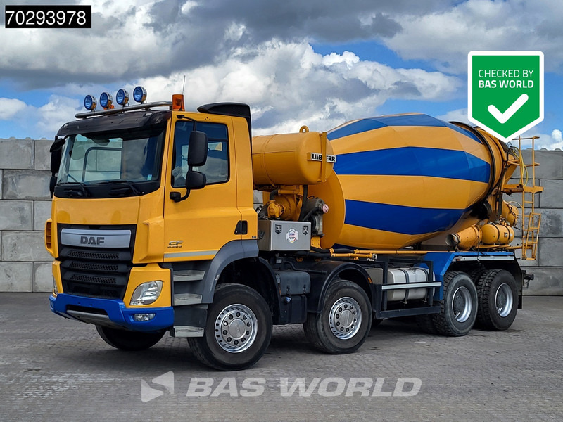 DAF CF 480 8X4 9M3 Liebherr HTM 904E Mixer Steelsuspension Manual Big-Axle Euro 6 - Truk pengaduk beton: gambar 1 DAF CF 480 8X4 9M3 Liebherr HTM 904E Mixer Steelsuspension Manual Big-Axle Euro 6 - Truk pengaduk beton: gambar 1