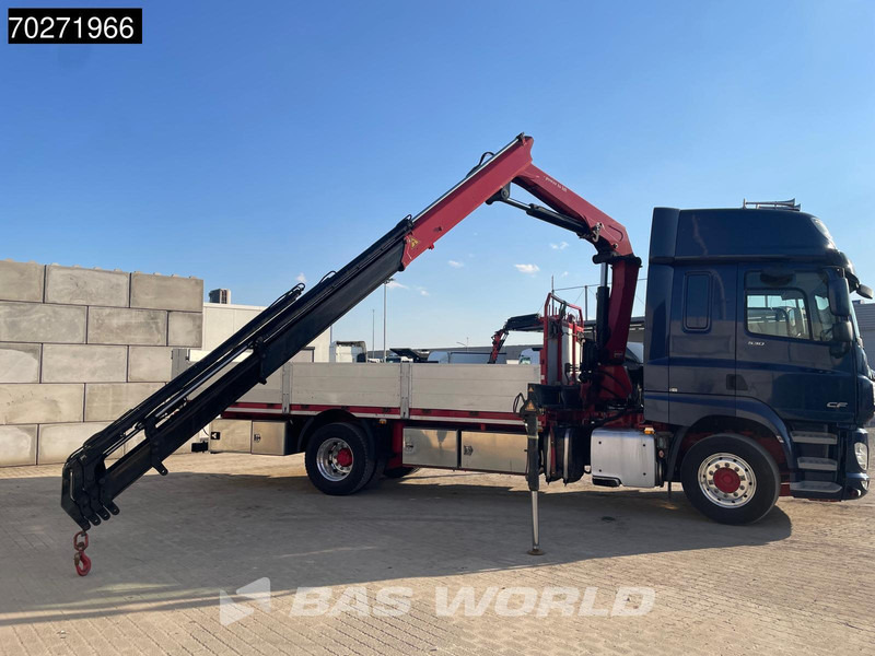 DAF CF 530 4X2 HMF 1820-RC Kran Crane Retarder Space cab Euro 6 - Truk flatbed, Truk derek: gambar 2 DAF CF 530 4X2 HMF 1820-RC Kran Crane Retarder Space cab Euro 6 - Truk flatbed, Truk derek: gambar 2
