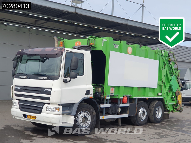 DAF CF75.250 6X2 NL -Truck Pusher2000CB011/Eurolift Lenkachse Euro 5 - Truk sampah: gambar 1 DAF CF75.250 6X2 NL -Truck Pusher2000CB011/Eurolift Lenkachse Euro 5 - Truk sampah: gambar 1