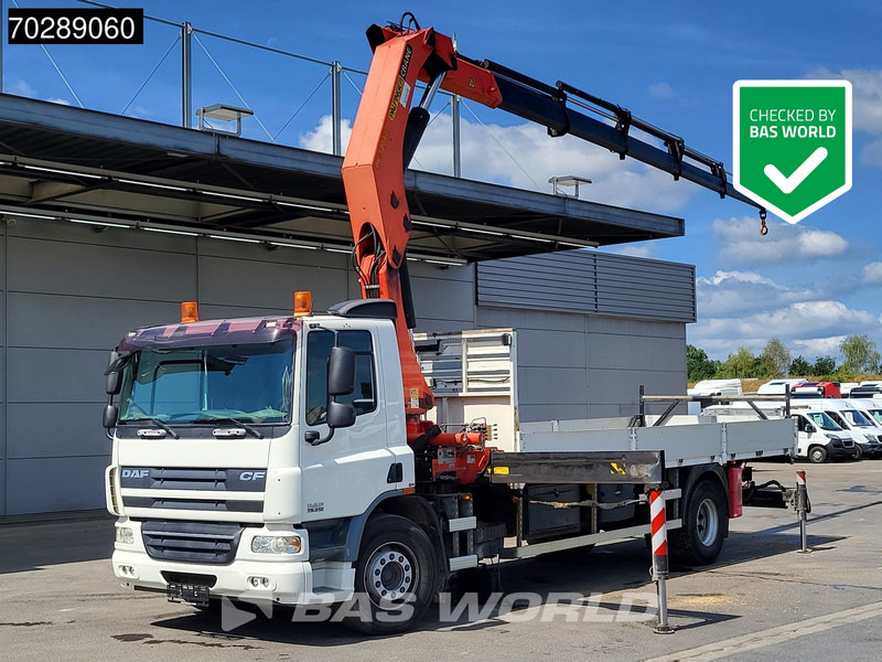 DAF CF75.310 4X2 Palfinger PK 32080 Euro 4 - Truk flatbed, Truk derek: gambar 1 DAF CF75.310 4X2 Palfinger PK 32080 Euro 4 - Truk flatbed, Truk derek: gambar 1