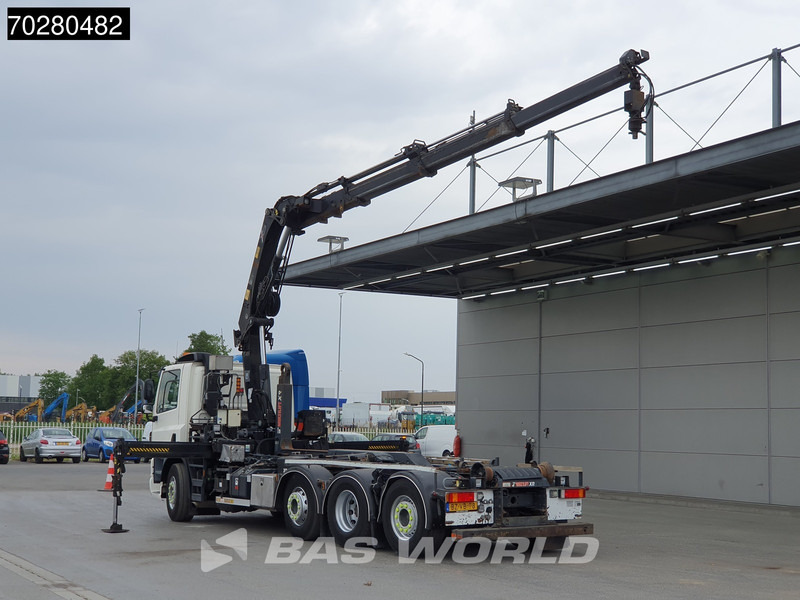 DAF CF85.360 8X2 NL-Truck Hiab 211 E-3 Hipro Kran 21tons Multilift Lift+steering Euro 5 - Hook lift, Truk derek: gambar 2 DAF CF85.360 8X2 NL-Truck Hiab 211 E-3 Hipro Kran 21tons Multilift Lift+steering Euro 5 - Hook lift, Truk derek: gambar 2