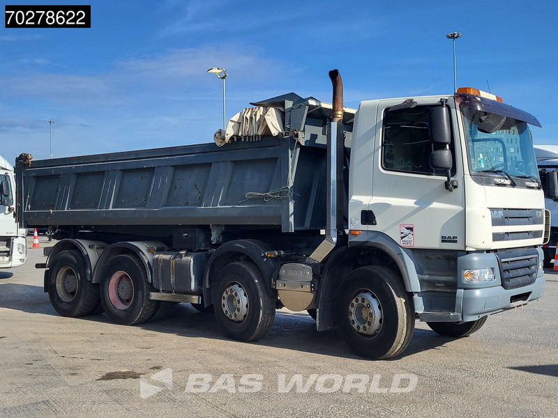DAF CF85.410 8X4 13m3 Meiller 2-side tipper Big-Axle steel suspension Automatic Euro 4 - Truk jungkit: gambar 3 DAF CF85.410 8X4 13m3 Meiller 2-side tipper Big-Axle steel suspension Automatic Euro 4 - Truk jungkit: gambar 3
