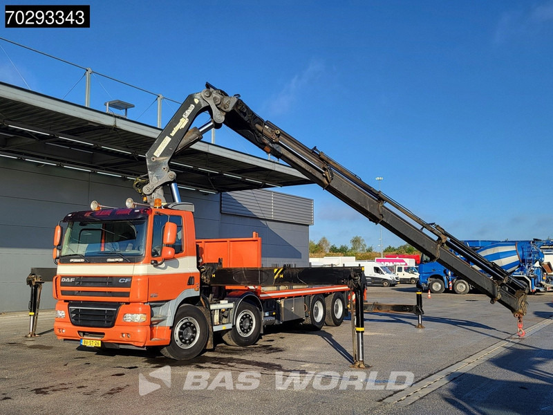 DAF CF85.460 8X4 NL-Truck Palfinger PK 85002 Crane Big-Axle Manual Euro 5 - Truk flatbed, Truk derek: gambar 5 DAF CF85.460 8X4 NL-Truck Palfinger PK 85002 Crane Big-Axle Manual Euro 5 - Truk flatbed, Truk derek: gambar 5