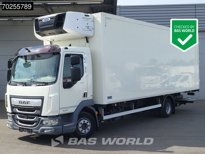 DAF LF 260 4X2 12tonner Carrier Supra 1150mt Bi-temp Ladebordwand ACC Euro 6 - Truk berpendingin: gambar 1 DAF LF 260 4X2 12tonner Carrier Supra 1150mt Bi-temp Ladebordwand ACC Euro 6 - Truk berpendingin: gambar 1