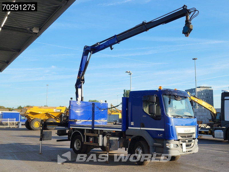 DAF LF 260 LF 4X2 HIAB 111 B-2 HIDUO Crane Automatic ACC Euro 6 - Truk flatbed, Truk derek: gambar 3 DAF LF 260 LF 4X2 HIAB 111 B-2 HIDUO Crane Automatic ACC Euro 6 - Truk flatbed, Truk derek: gambar 3