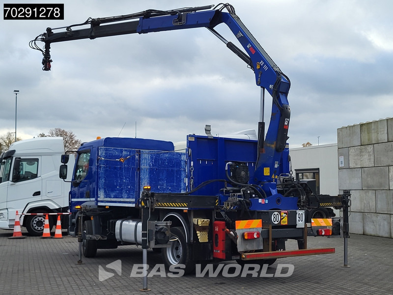 DAF LF 260 LF 4X2 Hiab 111 B-2 HIDUO Crane Kran Remote control Automatic ACC Euro 6 - Truk flatbed, Truk derek: gambar 2 DAF LF 260 LF 4X2 Hiab 111 B-2 HIDUO Crane Kran Remote control Automatic ACC Euro 6 - Truk flatbed, Truk derek: gambar 2
