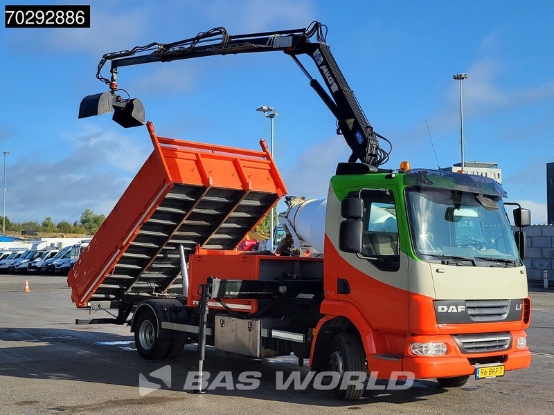 DAF LF45.210 LF 4X2 MKG HLK 66 Crane Kran 5m3 tipper Manual Euro 5 - Truk jungkit, Truk derek: gambar 3 DAF LF45.210 LF 4X2 MKG HLK 66 Crane Kran 5m3 tipper Manual Euro 5 - Truk jungkit, Truk derek: gambar 3