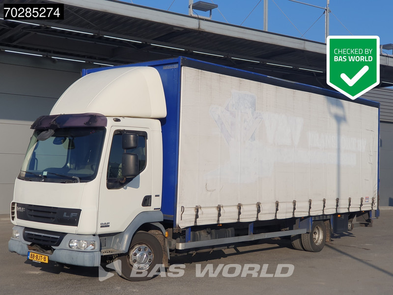 DAF LF45.220 LF 4X2 12tons NL-Truck Automatic 1500kg Ladebordwand EEV - Truk dengan terpal samping: gambar 1 DAF LF45.220 LF 4X2 12tons NL-Truck Automatic 1500kg Ladebordwand EEV - Truk dengan terpal samping: gambar 1
