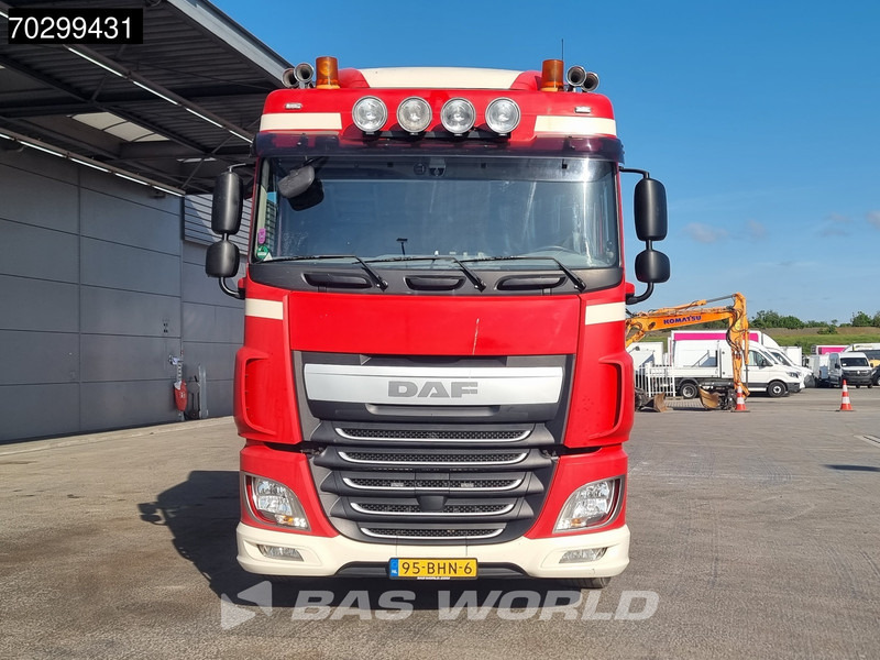 Truk flatbed, Truk derek DAF XF 440 6X2 NL-combi Transporter HMF 900-K2 Kran Winch Lift-Lenkachse Euro 6: gambar 9 Truk flatbed, Truk derek DAF XF 440 6X2 NL-combi Transporter HMF 900-K2 Kran Winch Lift-Lenkachse Euro 6: gambar 9