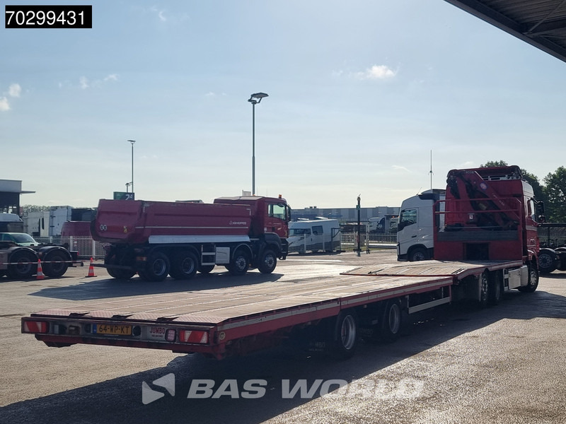 Truk flatbed, Truk derek DAF XF 440 6X2 NL-combi Transporter HMF 900-K2 Kran Winch Lift-Lenkachse Euro 6: gambar 8 Truk flatbed, Truk derek DAF XF 440 6X2 NL-combi Transporter HMF 900-K2 Kran Winch Lift-Lenkachse Euro 6: gambar 8