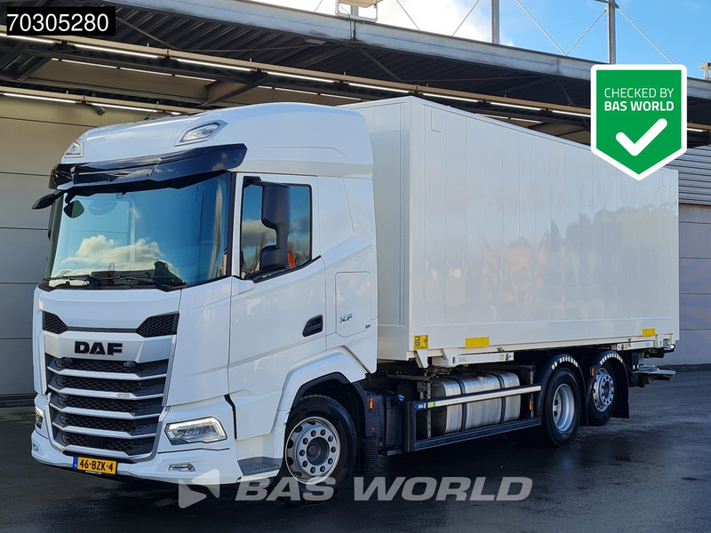 DAF XF 450 6X2 BDF including box 2000kg Ladebordwand Lift-Axle Automatic Euro 6 - Truk box: gambar 1 DAF XF 450 6X2 BDF including box 2000kg Ladebordwand Lift-Axle Automatic Euro 6 - Truk box: gambar 1