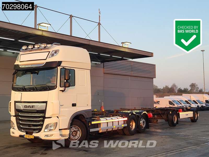 DAF XF 450 XF 6X2 NL-Truck Combi Retarder 2xTanks Lift-axle Standairco ACC Euro 6 - Pengangkut kontainer/ Container truck: gambar 1 DAF XF 450 XF 6X2 NL-Truck Combi Retarder 2xTanks Lift-axle Standairco ACC Euro 6 - Pengangkut kontainer/ Container truck: gambar 1