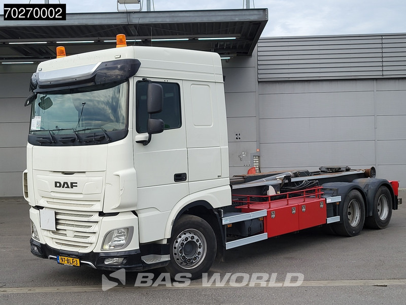 DAF XF 480 6X2 NL-Truck VDL S25-6400 Lift-Axle Automatic ACC Euro 6 - Hook lift: gambar 3 DAF XF 480 6X2 NL-Truck VDL S25-6400 Lift-Axle Automatic ACC Euro 6 - Hook lift: gambar 3