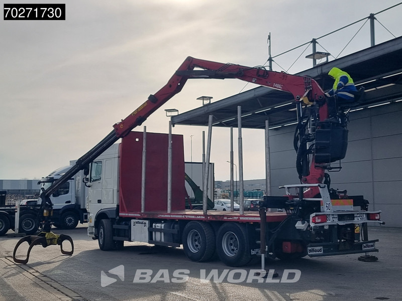 Truk logging, Truk derek DAF XF 510 6X4 Jonsered Z-Crane SC ACC Retarder Euro 6: gambar 6