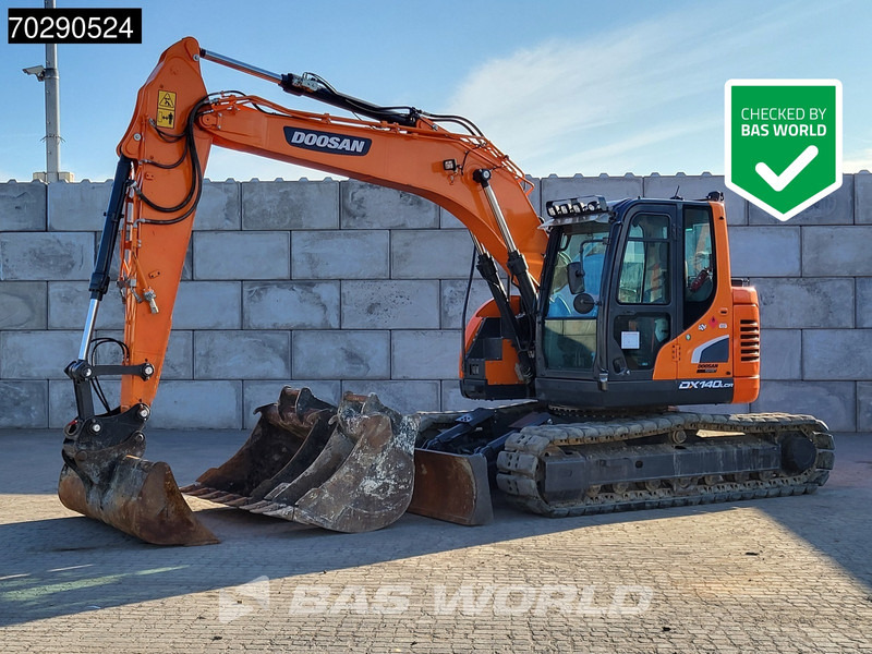 Doosan DX140 LCR-5 BLADE - 3 BUCKETS - Ekskavator perayap: gambar 1 Doosan DX140 LCR-5 BLADE - 3 BUCKETS - Ekskavator perayap: gambar 1
