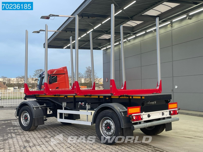 EUROMIX 2A-CAT NEW Wood Holztransport - Trailer pengangkut kayu: gambar 2 EUROMIX 2A-CAT NEW Wood Holztransport - Trailer pengangkut kayu: gambar 2