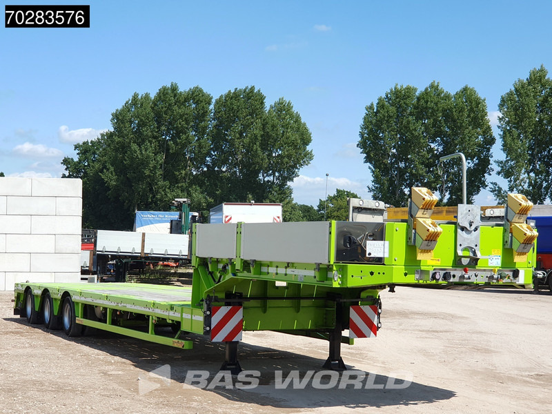 Faymonville F-S43-1AAF 3 axles Extendable Twistlocks 3x Hydraulic Steering Galvanised - Semi-trailer low bed: gambar 3 Faymonville F-S43-1AAF 3 axles Extendable Twistlocks 3x Hydraulic Steering Galvanised - Semi-trailer low bed: gambar 3