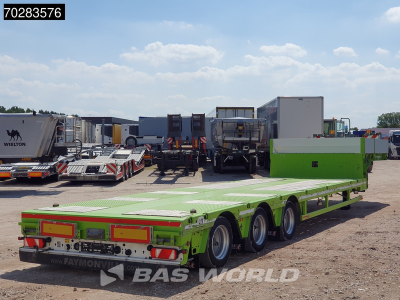 Faymonville F-S43-1AAF 3 axles Extendable Twistlocks 3x Hydraulic Steering Galvanised - Semi-trailer low bed: gambar 5 Faymonville F-S43-1AAF 3 axles Extendable Twistlocks 3x Hydraulic Steering Galvanised - Semi-trailer low bed: gambar 5