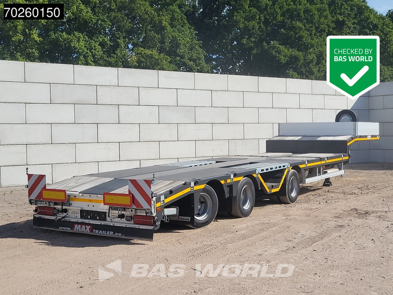 Faymonville MAX100-N-3A-9.30-RM 3 axles NEW 475cm Extendable Lift+Lenkachse - Semi-trailer low bed: gambar 1 Faymonville MAX100-N-3A-9.30-RM 3 axles NEW 475cm Extendable Lift+Lenkachse - Semi-trailer low bed: gambar 1