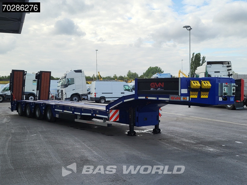 GVN Trailer 4 axles NEW Lift+Lenkachse Hydraulic Ramps - Semi-trailer low bed: gambar 3 GVN Trailer 4 axles NEW Lift+Lenkachse Hydraulic Ramps - Semi-trailer low bed: gambar 3