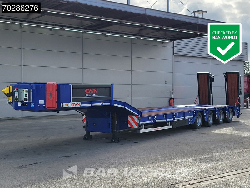 GVN Trailer 4 axles NEW Lift+Lenkachse Hydraulic Ramps - Semi-trailer low bed: gambar 1 GVN Trailer 4 axles NEW Lift+Lenkachse Hydraulic Ramps - Semi-trailer low bed: gambar 1