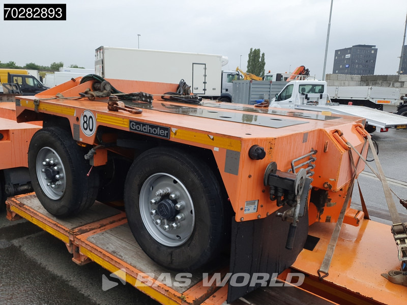 Semi-trailer low bed Goldhofer STZ-VP 6 (2+4) 6 axles Lowbed Trailer / 6 Axles / Hydraulic Pendle Axles / Extendable / Heavy duty: gambar 16