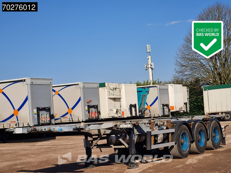 Groenewegen 30CC-14-27 Liftachse NL-Trailer 20ft. 30ft. - Semi-trailer pengangkut mobil: gambar 1 Groenewegen 30CC-14-27 Liftachse NL-Trailer 20ft. 30ft. - Semi-trailer pengangkut mobil: gambar 1