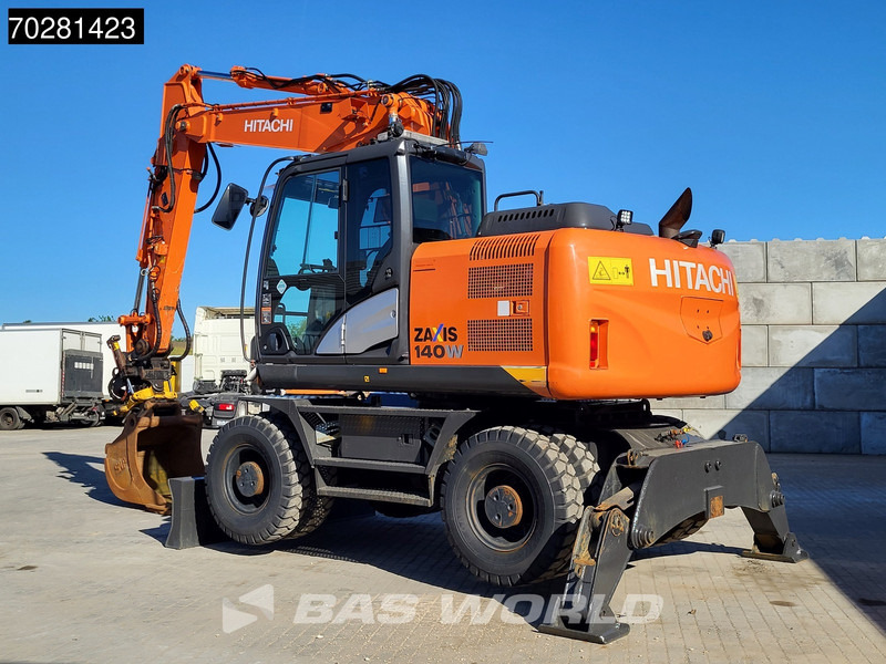 Hitachi ZX140W -5 OUTRIGGERS + BLADE - Ekskavator roda: gambar 3 Hitachi ZX140W -5 OUTRIGGERS + BLADE - Ekskavator roda: gambar 3
