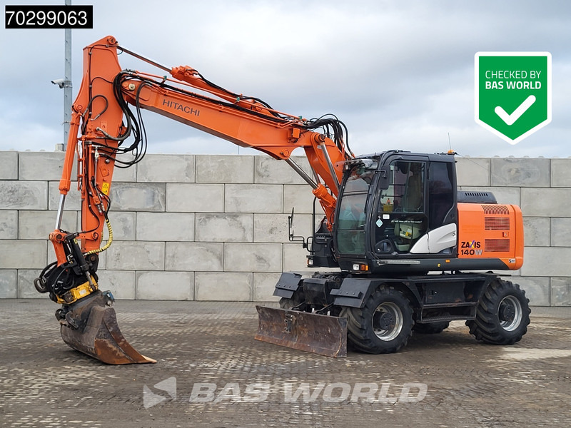 Hitachi ZX140W -5B Engcon Tiltrotator - Ekskavator roda: gambar 1 Hitachi ZX140W -5B Engcon Tiltrotator - Ekskavator roda: gambar 1