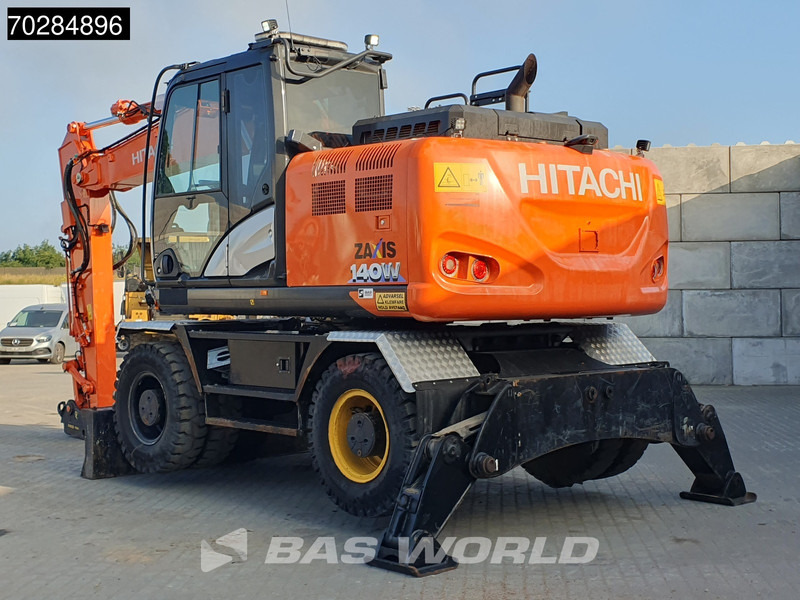 Hitachi ZX140W -6 OUTRIGGERS + BLADE - Ekskavator roda: gambar 2 Hitachi ZX140W -6 OUTRIGGERS + BLADE - Ekskavator roda: gambar 2