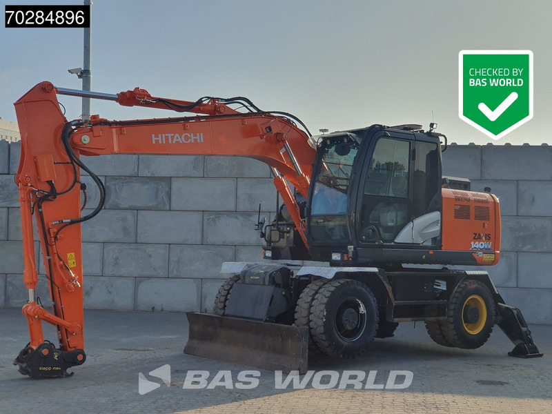 Hitachi ZX140W -6 OUTRIGGERS + BLADE - Ekskavator roda: gambar 1 Hitachi ZX140W -6 OUTRIGGERS + BLADE - Ekskavator roda: gambar 1