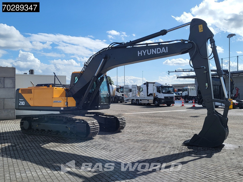 Ekskavator perayap baru Hyundai R210: gambar 8