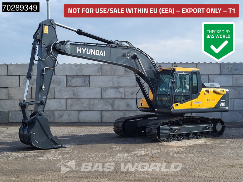 Hyundai R210 - Ekskavator perayap: gambar 1 Hyundai R210 - Ekskavator perayap: gambar 1