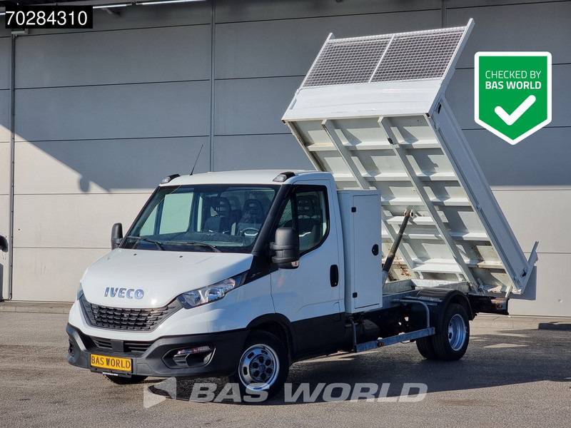 Iveco Daily 35C14 Open Laadbak met Kist Dubbellucht 3,5t Trekhaak Airco Cruise Euro6 Pritsche Pickup Open Box 2m3 A/C Towbar Cruise control - Van jungkit: gambar 1 Iveco Daily 35C14 Open Laadbak met Kist Dubbellucht 3,5t Trekhaak Airco Cruise Euro6 Pritsche Pickup Open Box 2m3 A/C Towbar Cruise control - Van jungkit: gambar 1