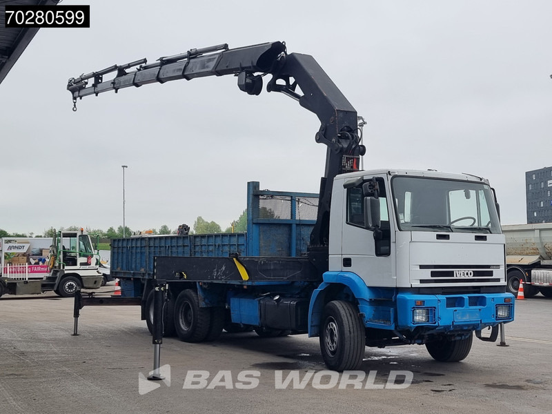 Iveco EuroTrakker 310 6X4 Palfinger PK36002 Kran Crane Manual Big-Axle Euro 3 - Truk flatbed, Truk derek: gambar 2 Iveco EuroTrakker 310 6X4 Palfinger PK36002 Kran Crane Manual Big-Axle Euro 3 - Truk flatbed, Truk derek: gambar 2